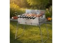 BBQ-Toro Drehspieß Holzkohlegrill Edelstahl Klappbar mit Motor Bild 1