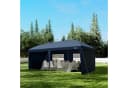 Zelsius Faltpavillon 3x6 m Blau mit Seitenwänden UV-Schutz Bild 3