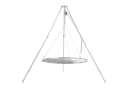 BBQ-Toro Schwenkgrill Dreibein mit Edelstahl-Rost silber Bild 2