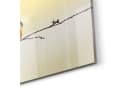 DEQORI Küchenrückwand Glas Königsfischer Beige 3D-Effekt Bild 5