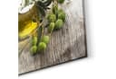 DEQORI Küchenrückwand Olivenöl mit Olivenzweig Glas Spritzschutz Bild 5