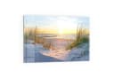 DEQORI Küchenrückwand 'Abendsonne an der Ostsee' Glas Spritzschutz Badrückwand Herdblende Bild 2
