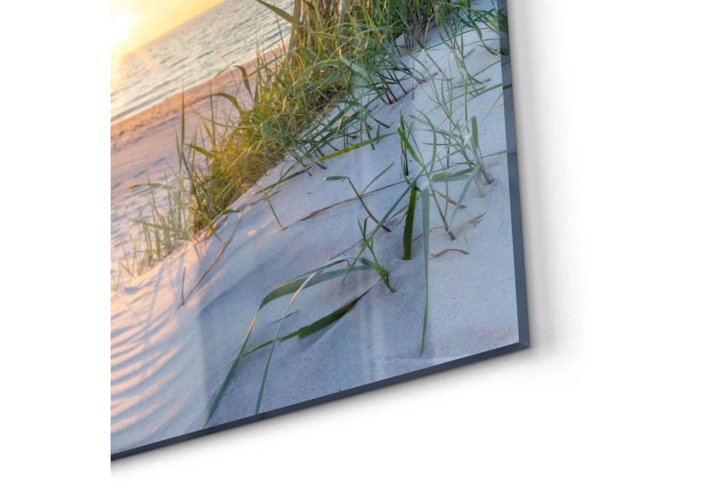 DEQORI Küchenrückwand 'Abendsonne an der Ostsee' Glas Spritzschutz Badrückwand Herdblende - Bild 5
