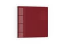 DEQORI Magnettafel Glas 30x30 cm Rot Modern Bild 2