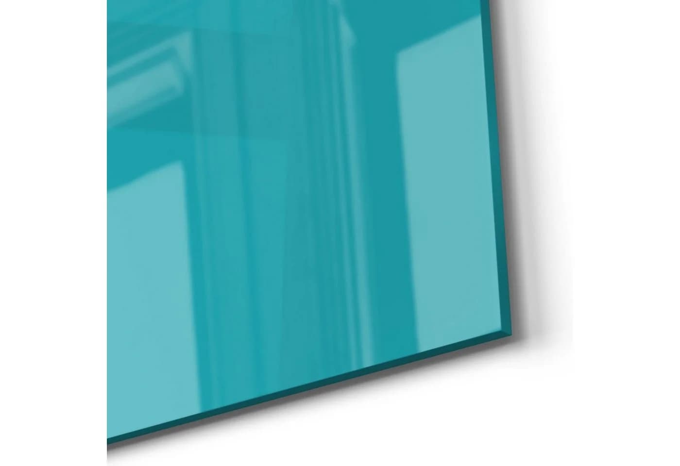 DEQORI Magnettafel Türkis Glas Whiteboard beschreibbar - Bild 5