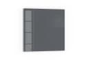 DEQORI Magnettafel Dunkelgrau Glas Whiteboard Pinnwand beschreibbar Bild 2