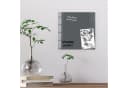 DEQORI Magnettafel Dunkelgrau Glas Whiteboard Pinnwand beschreibbar Bild 4