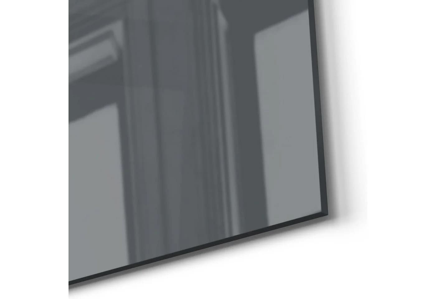 DEQORI Magnettafel Dunkelgrau Glas Whiteboard Pinnwand beschreibbar - Bild 5