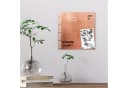DEQORI Magnettafel Glas Braun/Rosa Kupferplatte mit Kratzern Bild 4