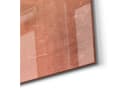 DEQORI Magnettafel Glas Braun/Rosa Kupferplatte mit Kratzern Bild 5
