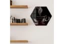 DEQORI Magnettafel Glas 'Tasse aus Kaffeedampf' Schwarz/Weiß Bild 3