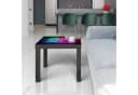 DEQORI Beistelltisch mit Glasplatte und Gaming-Motiv Schwarz Bild 5