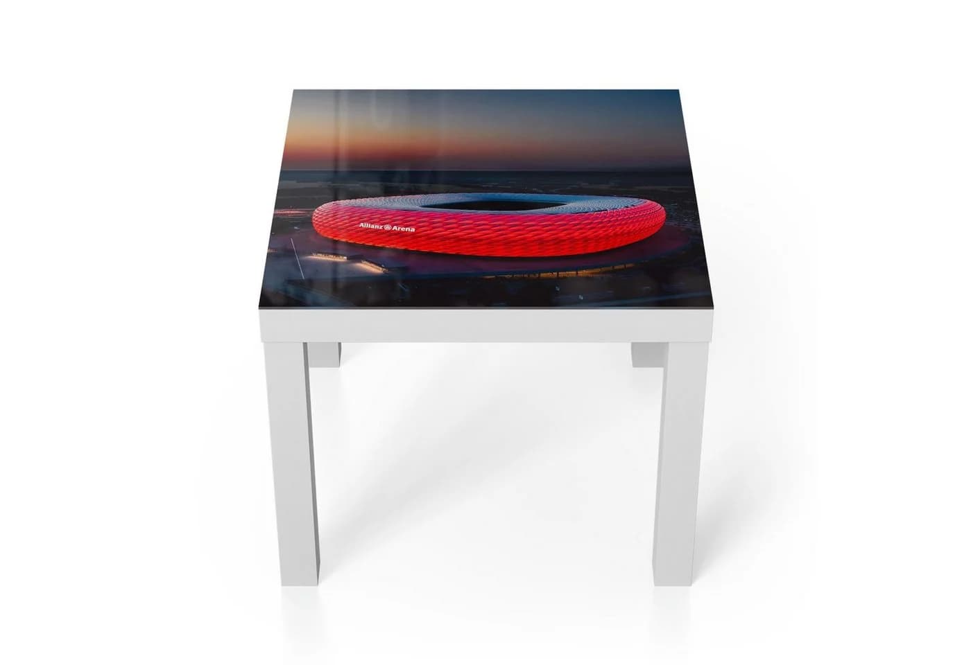 DEQORI Couchtisch Allianz Arena München Glas Beistelltisch Modern - Bild 2
