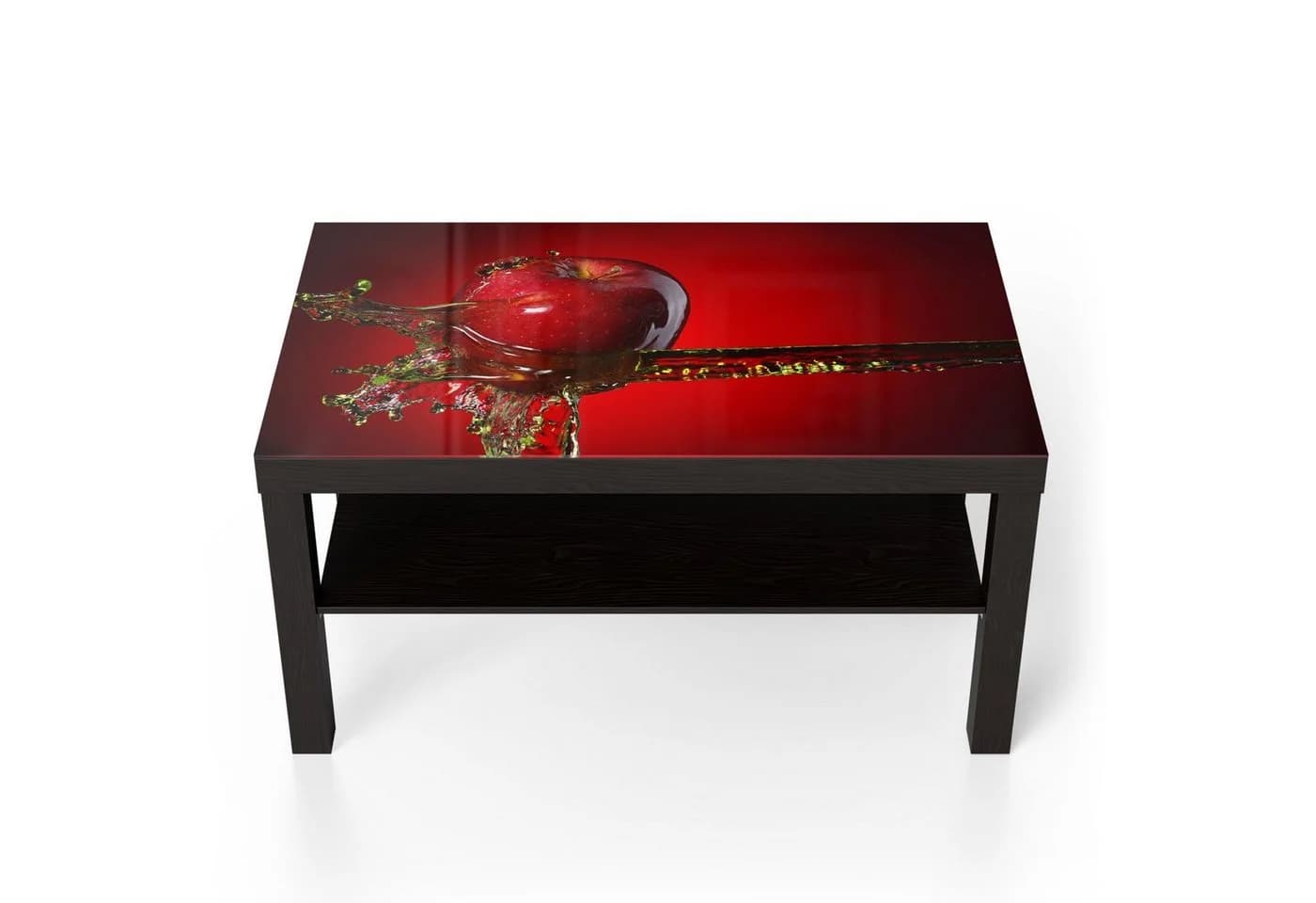 DEQORI Couchtisch Glas Beistelltisch Modern Motivdruck - Bild 2