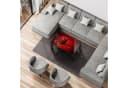 DEQORI Couchtisch Glas Beistelltisch Modern Motivdruck Bild 3