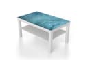 DEQORI Couchtisch Achatstein Maserung Glas Beistelltisch Modern Bild 1