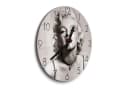 DEQORI Wanduhr 'Elegante Marilyn Monroe' Glas Schwarz/Weiß Grau Bild 1