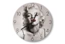 DEQORI Wanduhr 'Elegante Marilyn Monroe' Glas Schwarz/Weiß Grau Bild 2