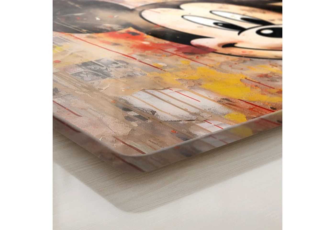 DEQORI Schneidebrett Glas 'Urbane Nostalgie' Pop Art Bunt - Bild 4