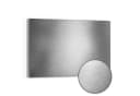 DEQORI Magnettafel Gebürsteter Stahl Metall Whiteboard Silber Grau Bild 2