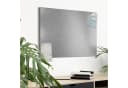 DEQORI Magnettafel Gebürsteter Stahl Metall Whiteboard Silber Grau Bild 4