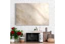 DEQORI Magnettafel Helle Marmorfläche Metall Whiteboard Beige Bild 3