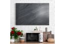 DEQORI Magnettafel Klassischer Schieferstein Metall Whiteboard Schwarz Grau Bild 3