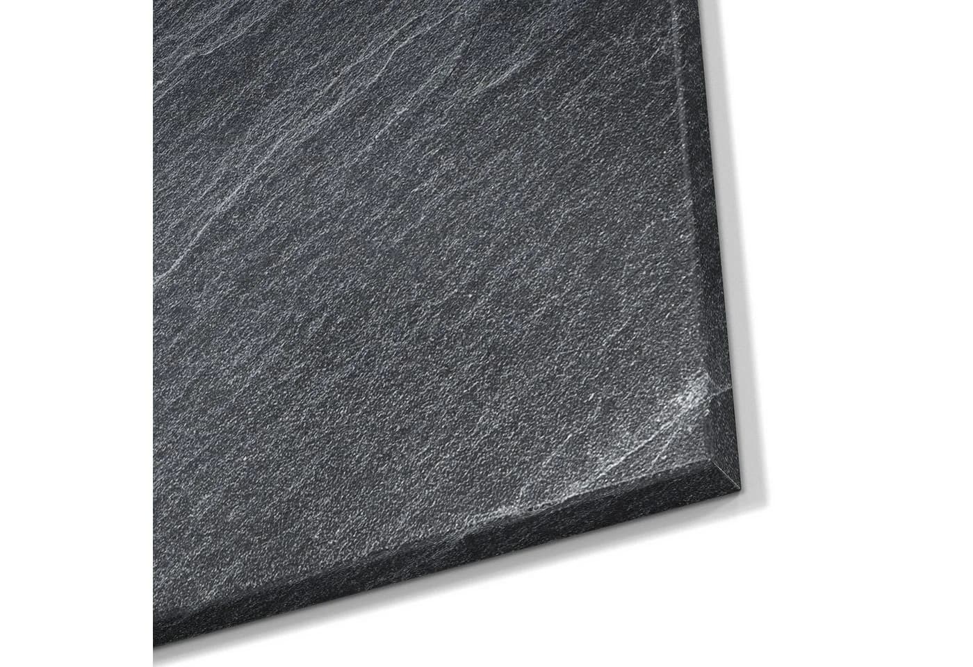 DEQORI Magnettafel Klassischer Schieferstein Metall Whiteboard Schwarz Grau - Bild 5