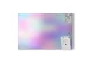 DEQORI Magnettafel 'Milchglas vor Pastell' Metall Whiteboard Bild 1