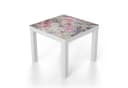 DEQORI Couchtisch 'Sanfte Pastell Rosen' Glas Beistelltisch Modern Bild 1