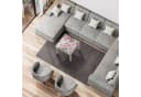 DEQORI Couchtisch 'Sanfte Pastell Rosen' Glas Beistelltisch Modern Bild 3