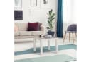 DEQORI Couchtisch 'Sanfte Pastell Rosen' Glas Beistelltisch Modern Bild 4