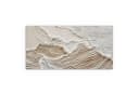 DEQORI Leinwandbild Sandwellenzauber Hybrid Modern Beige Weiss Bild 1