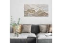 DEQORI Leinwandbild Sandwellenzauber Hybrid Modern Beige Weiss Bild 3