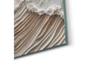 DEQORI Leinwandbild Sandwellenzauber Hybrid Modern Beige Weiss Bild 5