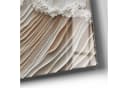 DEQORI Wanduhr 'Sandwellenzauber' Modern Glas Beige/Weiß Bild 5