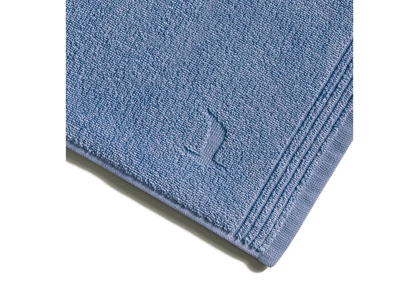 MÖVE Badematte Bliss Steel Blue 50x70cm Baumwolle - Bild 3