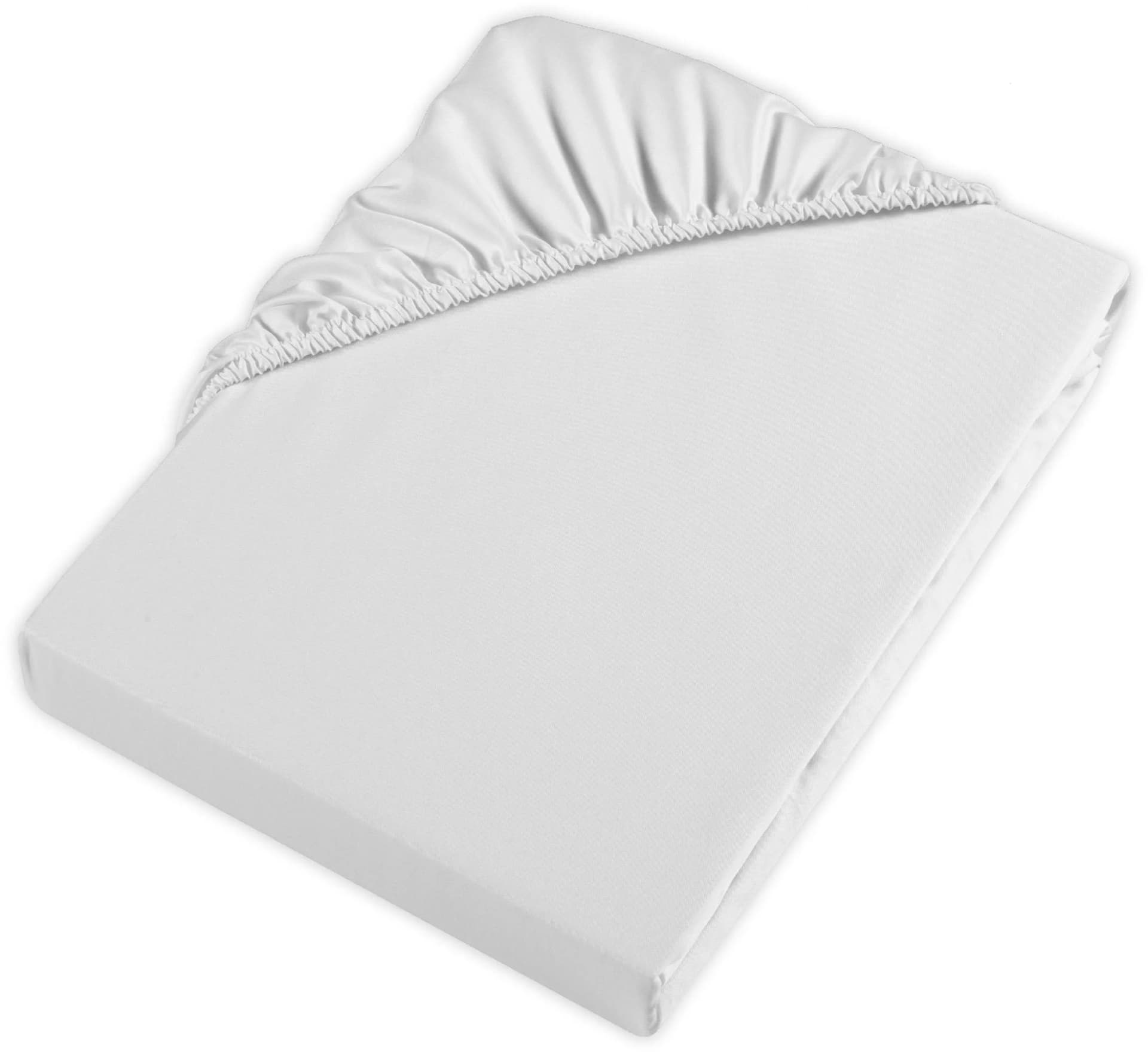 Möve Spannbettlaken Collection, 200x200 cm, Satin, 100% Baumwolle