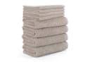 MÖVE Handtuch Set Superwuschel 8-tlg. 100% Baumwolle Weiß Cashmere Bild 2