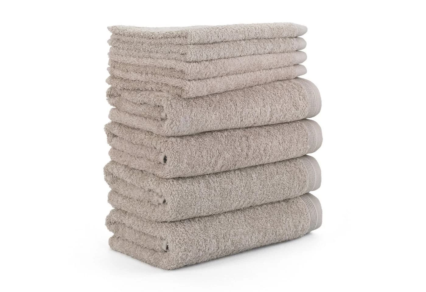 MÖVE Handtuch Set Superwuschel 8-tlg. 100% Baumwolle Weiß Cashmere - Bild 2