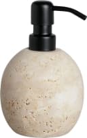 MÖVE Seifenspender Travertine Grace Beige Metall Naturstein Bild 2