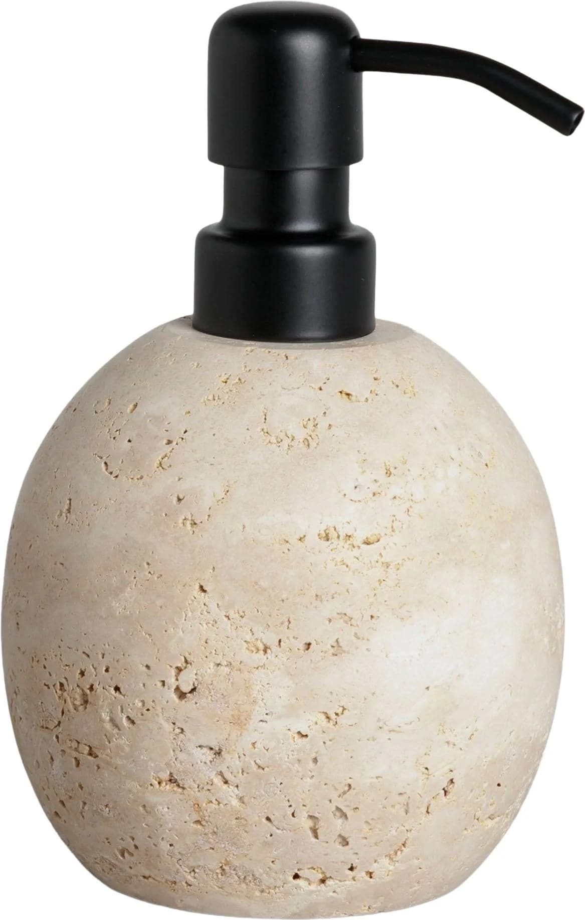 MÖVE Seifenspender Travertine Grace Beige Metall Naturstein - Bild 4
