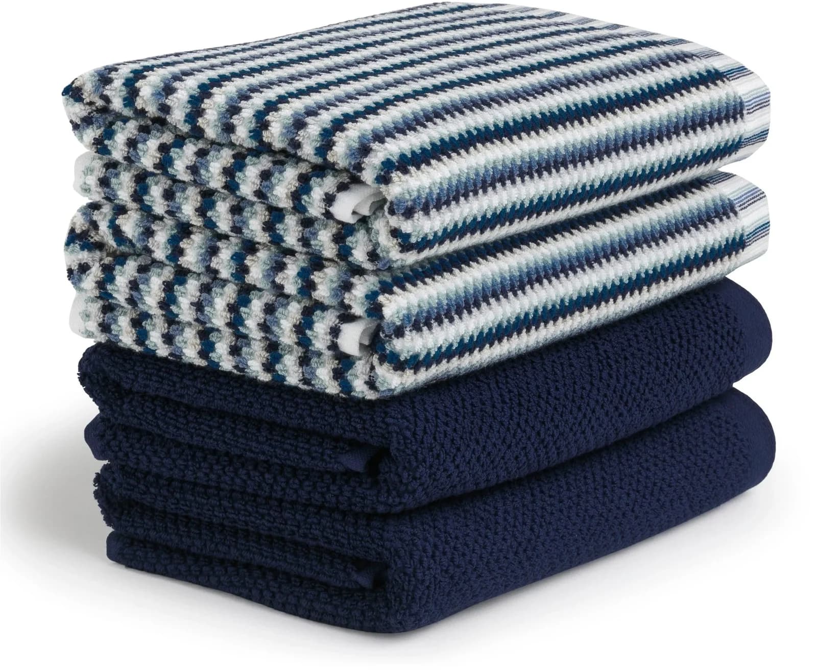 Möve Handtuch Set Bliss Handtuch Set Deep Sea 4 Stk. Walkfrottier