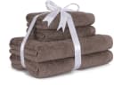 MÖVE Handtuch Set Superwuschel 4-tlg. Fango Walkfrottier 100% Baumwolle Bild 2