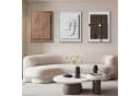 TPFLiving Leinwandbild XXL 70x100cm Schwarz Grau Braun Beige Nordic Art Bild 4