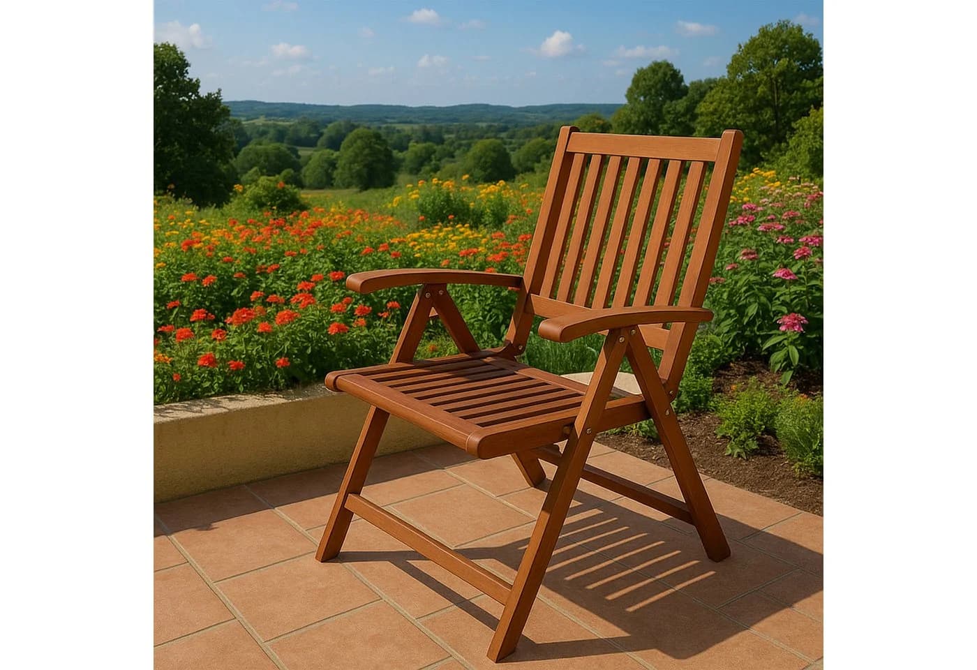 TPFGarden Gartenstuhl LAGUNA 2-er Set Eukalyptus geölt FSC - Bild 4