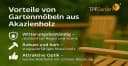 TPFGarden Gartenbank BENO mit Stauraum Truhe Akazienholz Bild 1