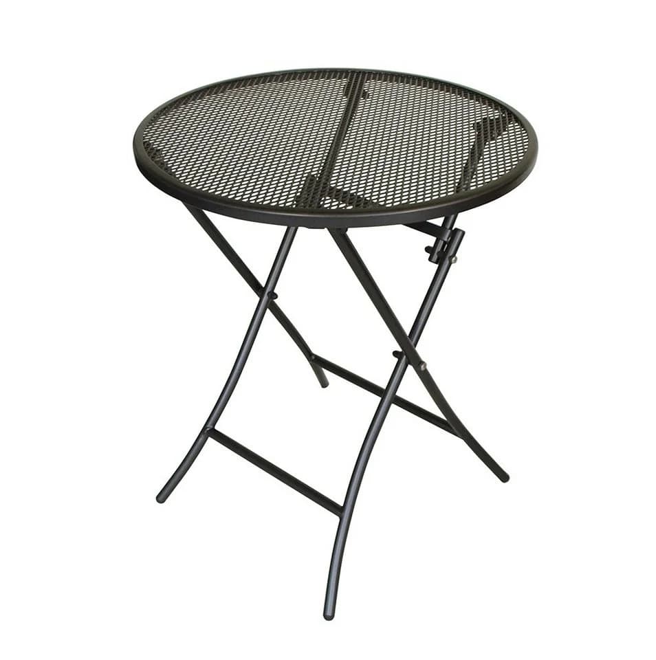 TPFGarden Gartentisch EXETER Streckmetall klappbar grau - Bild 2