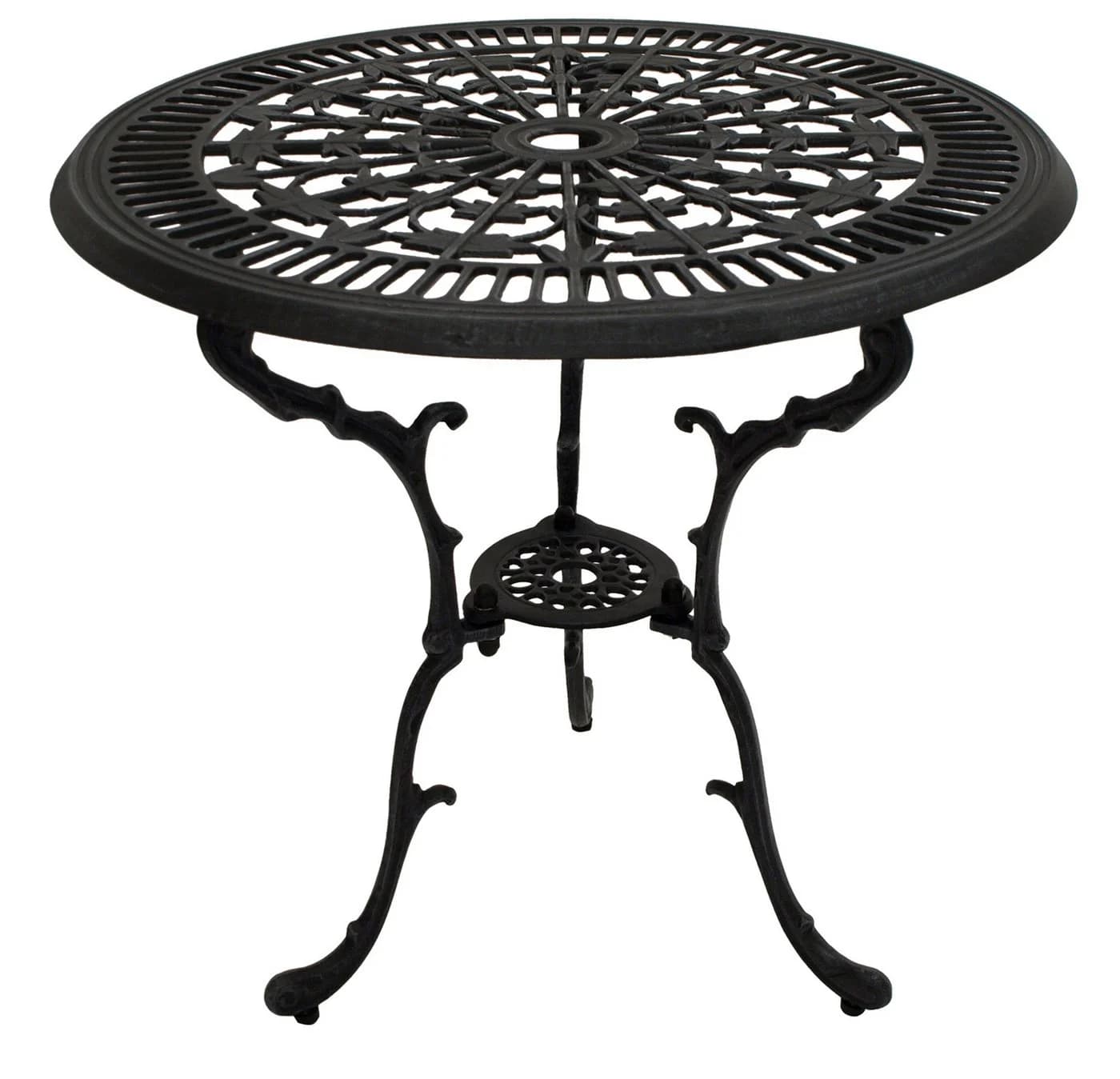 TPFGarden Bistroset BOULDER 3-teilig Aluminium grau