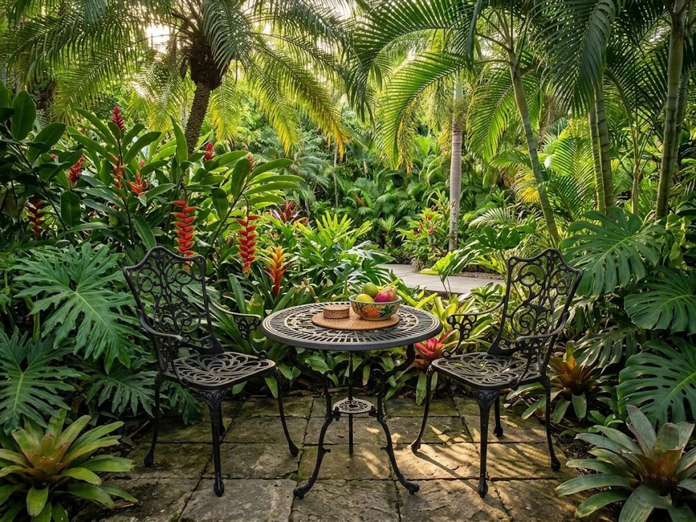 TPFGarden Bistroset BOULDER 3-teilig Aluminium grau - Bild 5